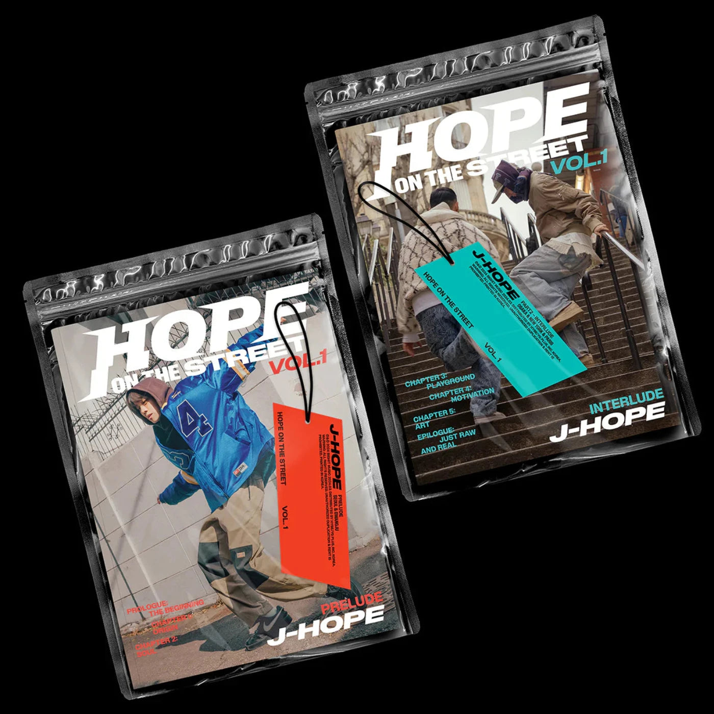 j-hope (BTS) - HOPE ON THE STREET VOL.1 (BLUE: Interlude Osaka & New Y